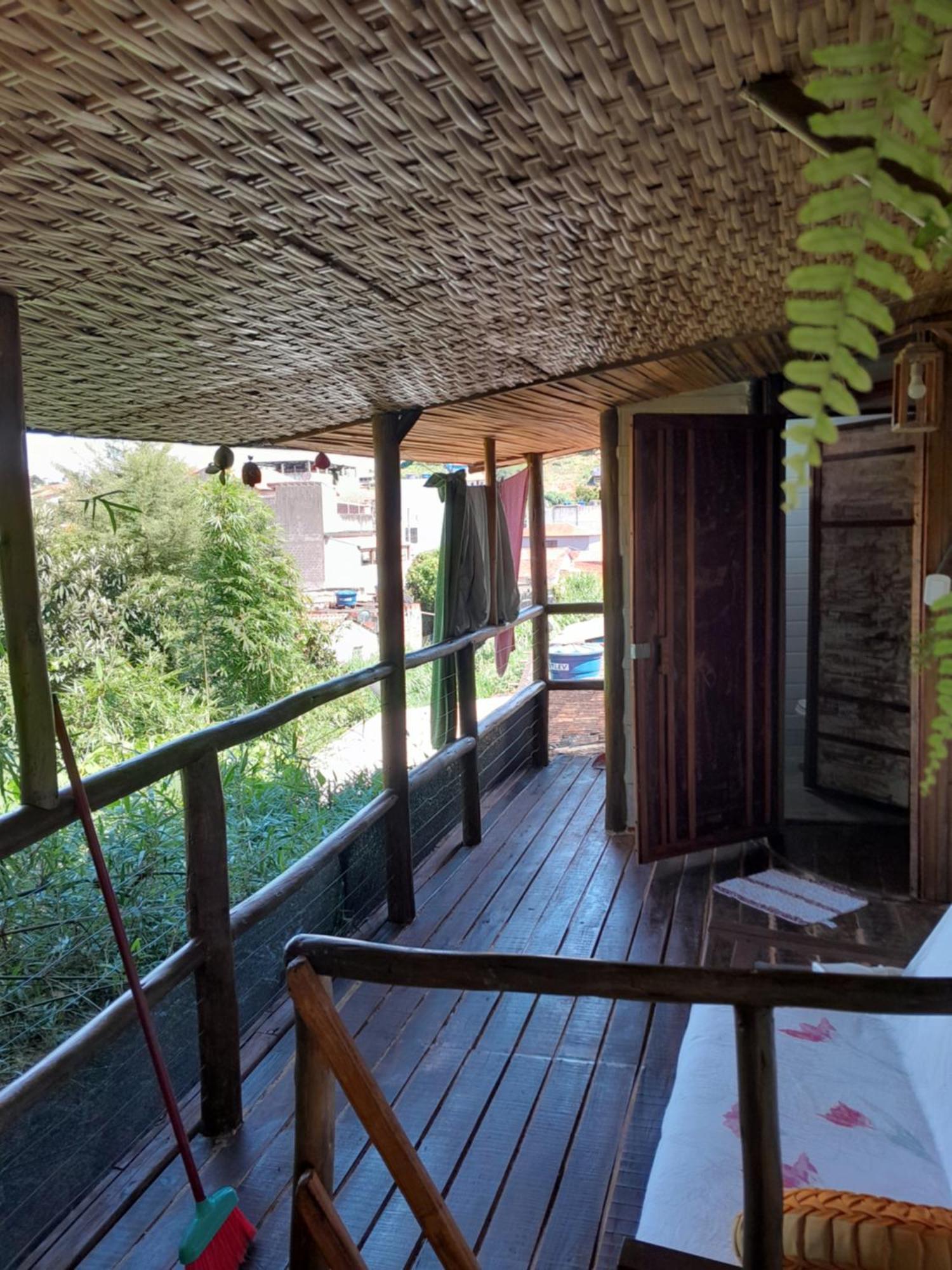 Ferienwohnung Chale Bambu3 Cunha Exterior foto